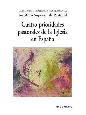 cover image of Cuatro prioridades pastorales de la Iglesia en España